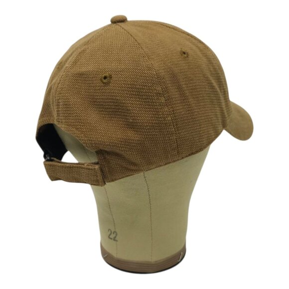 Field and Stream Strapback Cap Logo 6 Panel Hunting Baseball Hat Light Brown - Picture 14 of 14